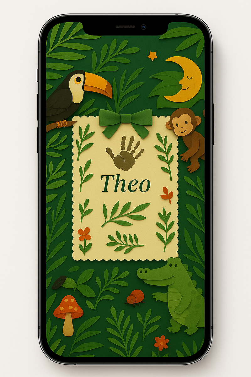 Souvenir personnalisé - Format téléphone