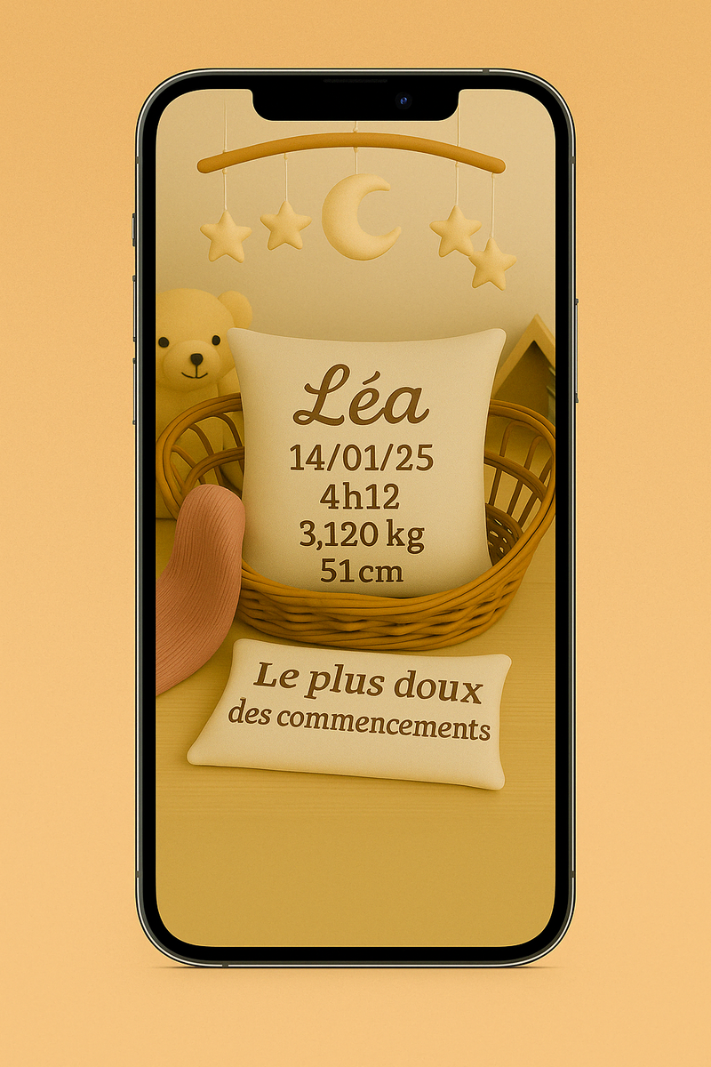 Pack Souvenir personnalisé - Téléphone + Impression